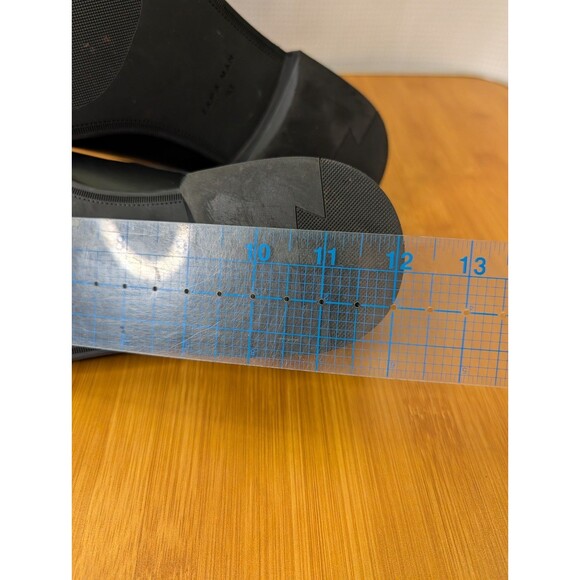 Zara Man Men's Double Monk Strap Dress Shoes Black Leather EU 43 US 10 (O02) - Picture 7 of 9